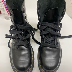 Molly Women Leather Platform Boots